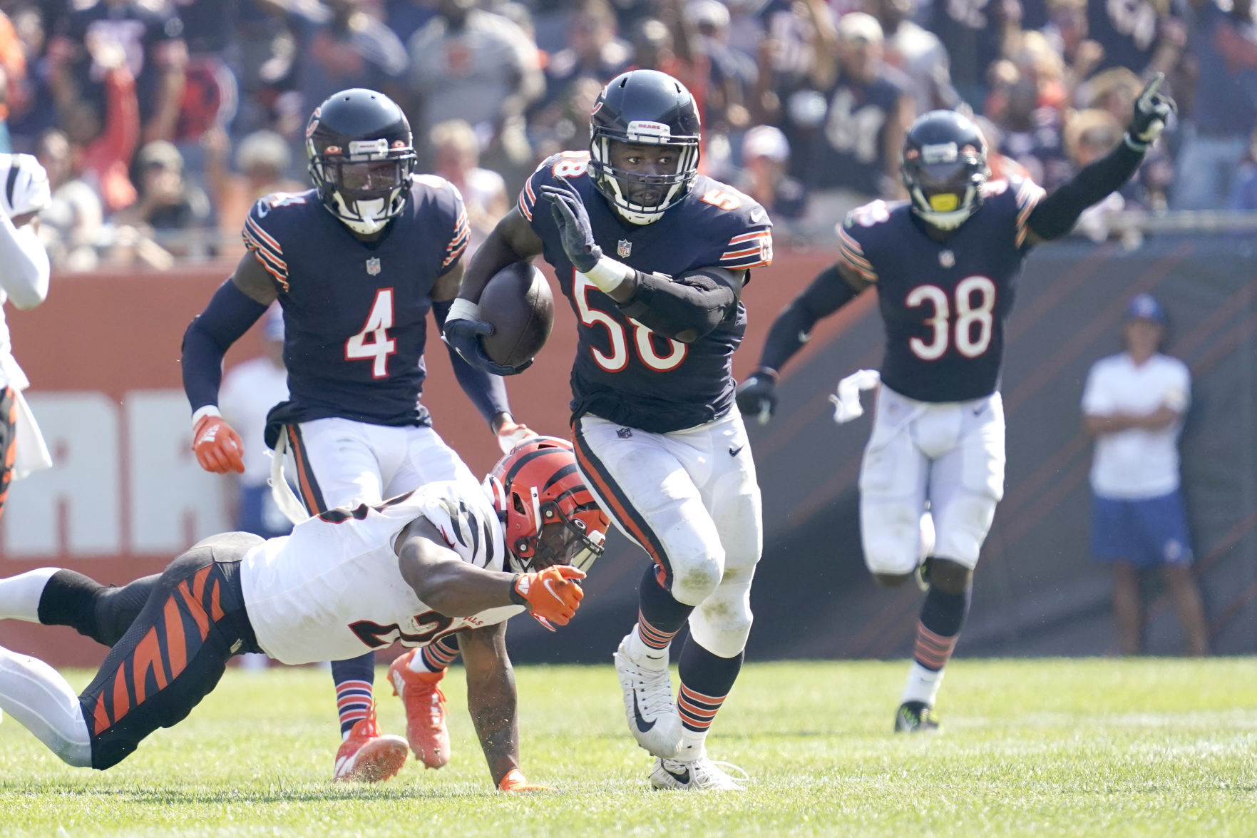 Bengals Bears Football